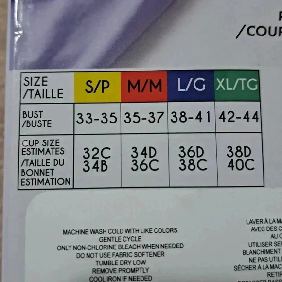 32 Degrees Cool Cami Tanks Small Blue Lavender Built In Bra | Set Of 2 - Picture 14 of 14